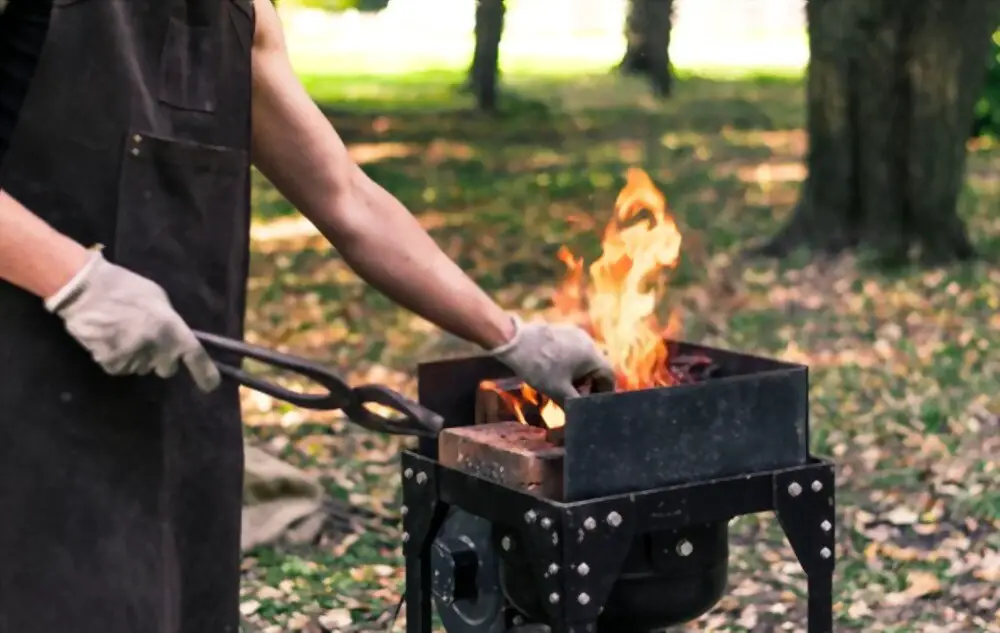 How To Make A Blacksmithing Forge