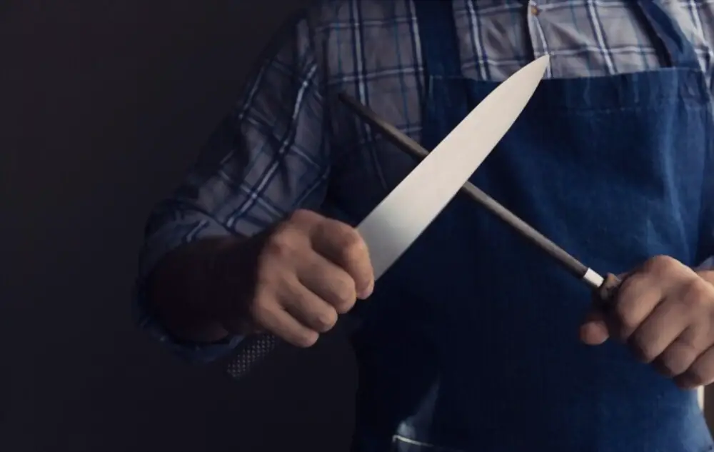 Sharpen Knives With A Rod
